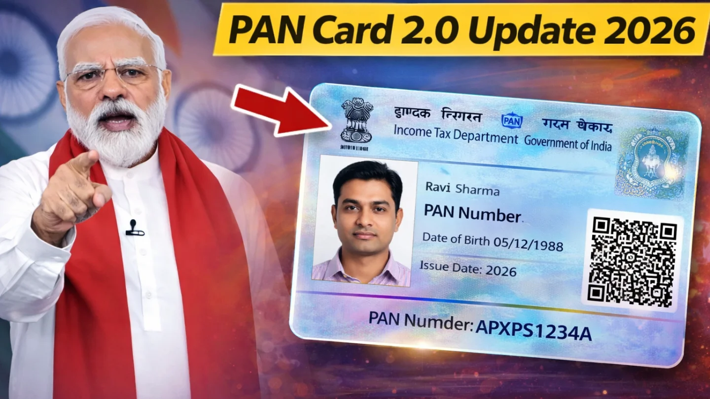 PAN Card 2.0 Update 2026