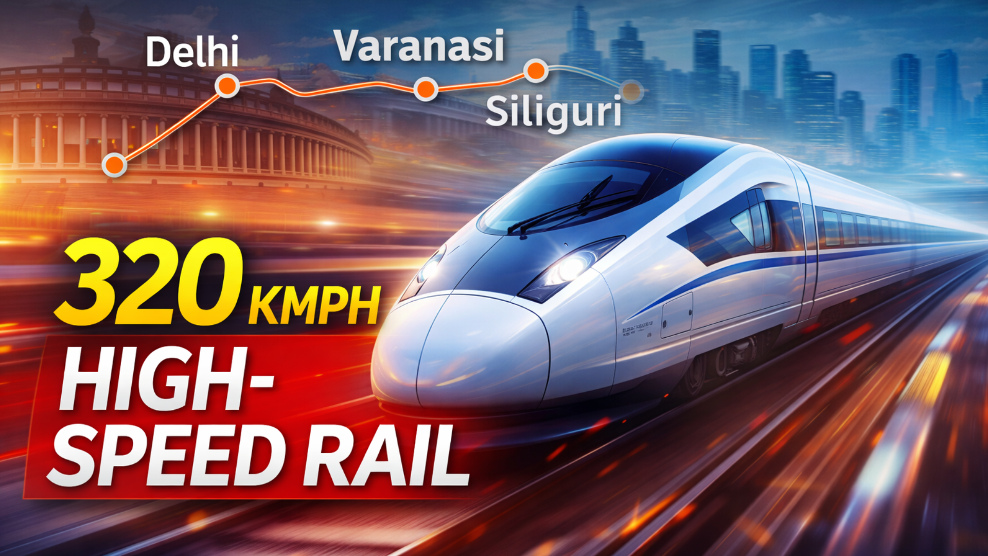 Delhi-Varanasi and Varanasi-Siliguri