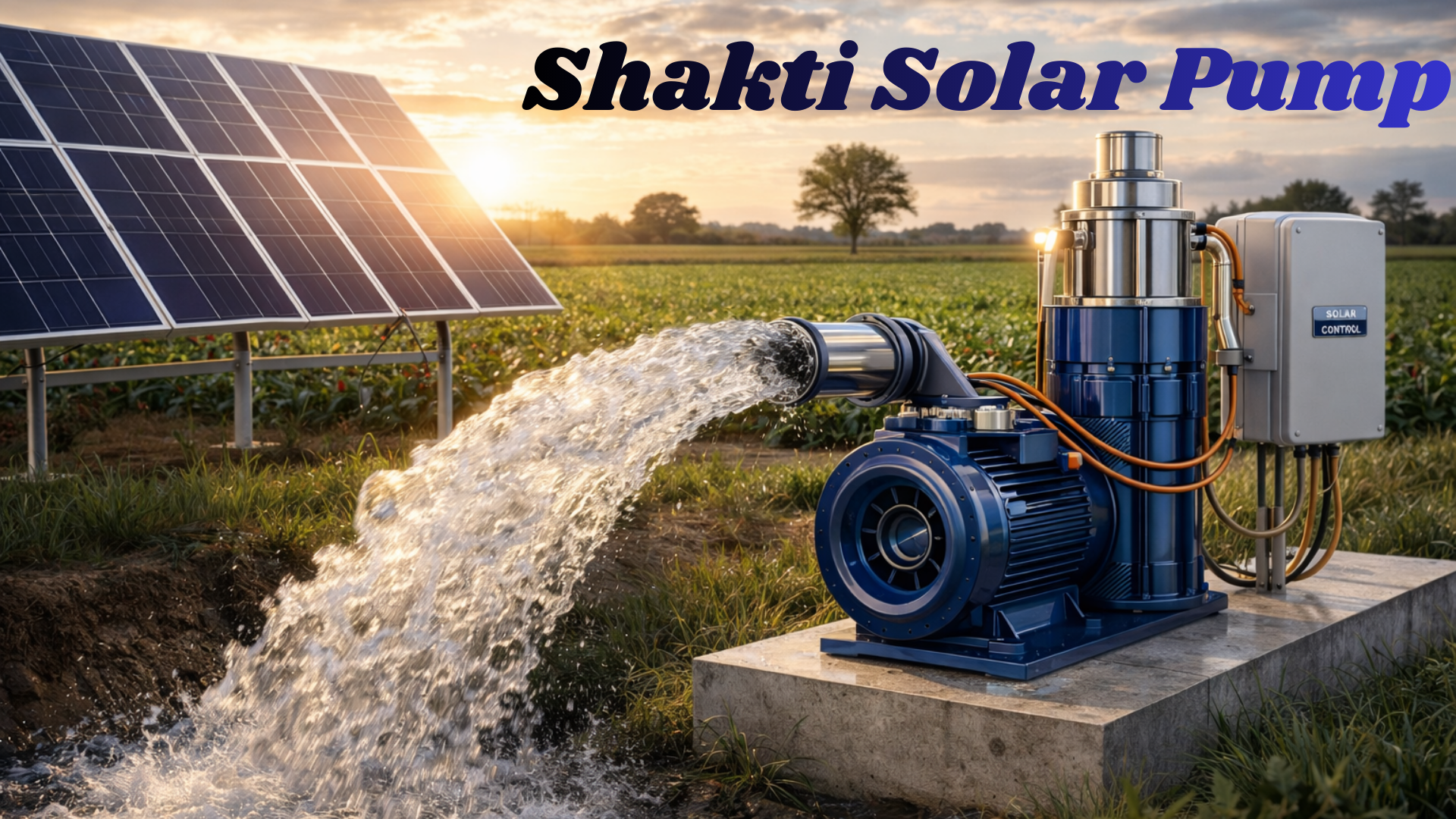 Shakti Solar Pump