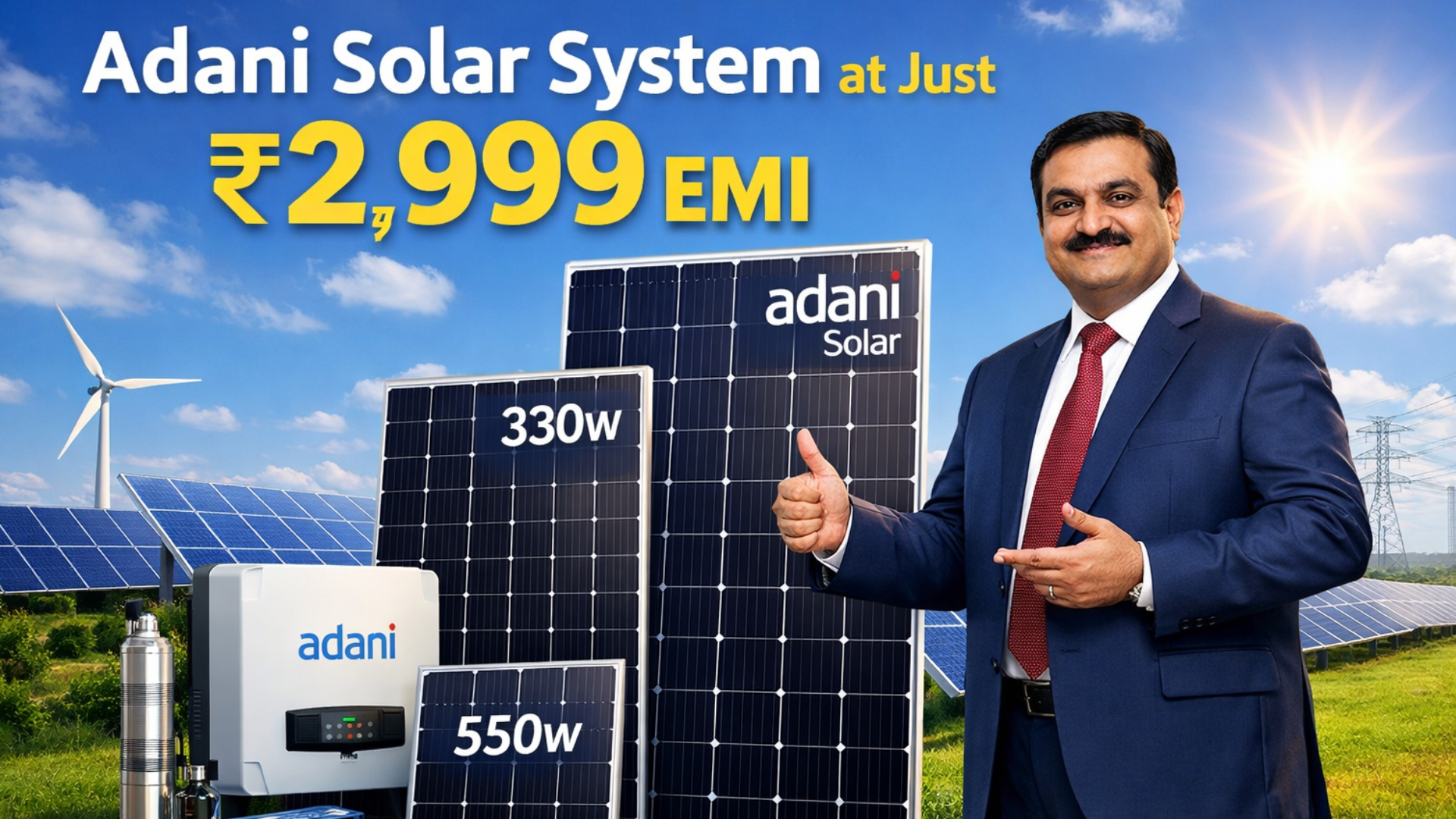 Adani Solar Panels